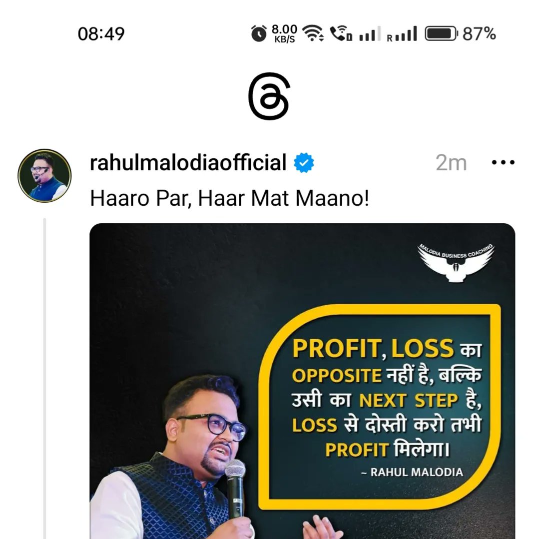 viksour77's tweet photo. A new #SocialMedia App named #threads  launched by Facebook (now Meta) to beat #Twitter 

Have you guys been on the same till now?

I am there, once you join pls send a follow request there.

Download it from Google Play Store or Apple Store Now! https://t.co/FQsDwEwKI9