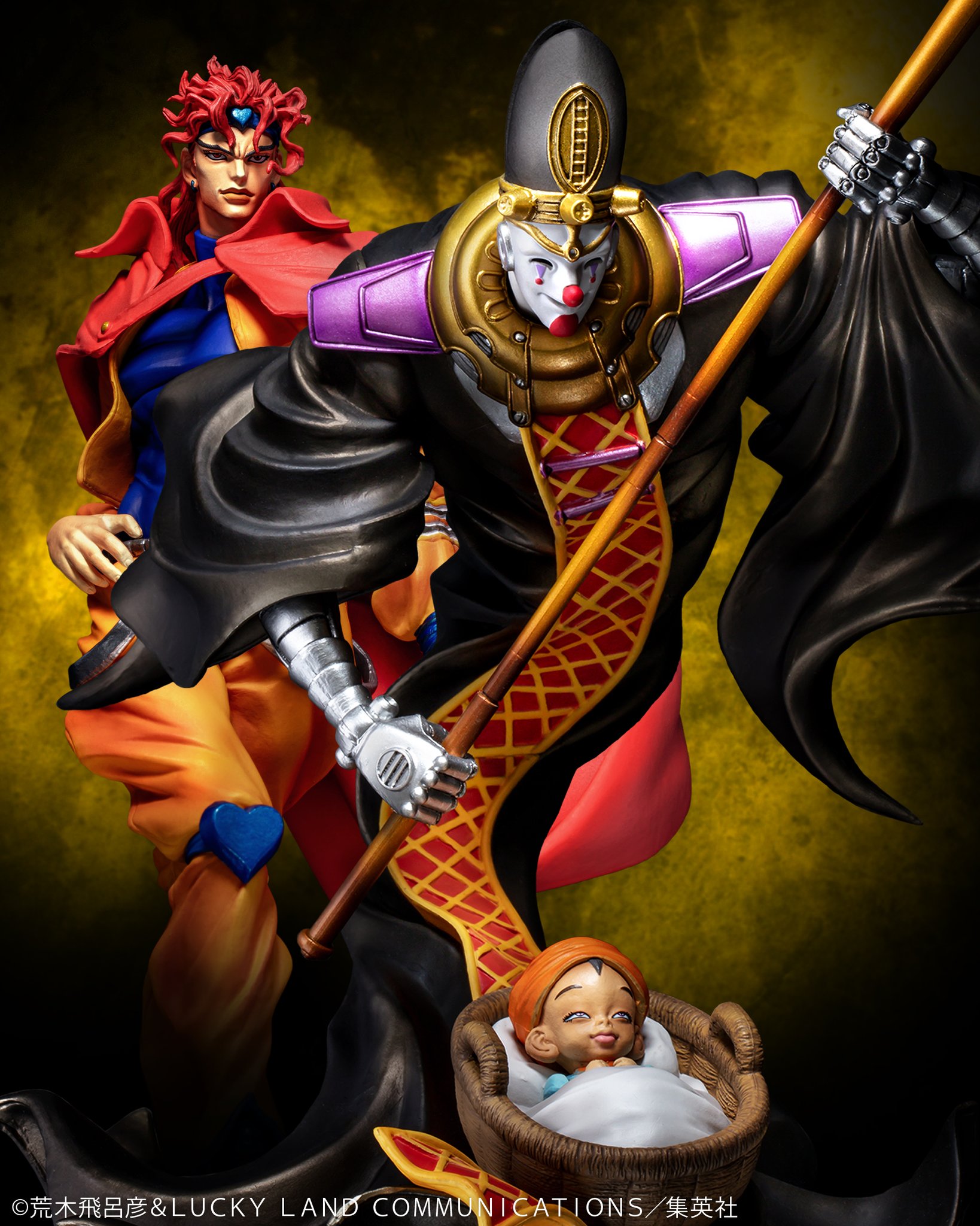 STATUE LEGEND JOJO デスサーティーン&マニッシュボーイ スタチュー