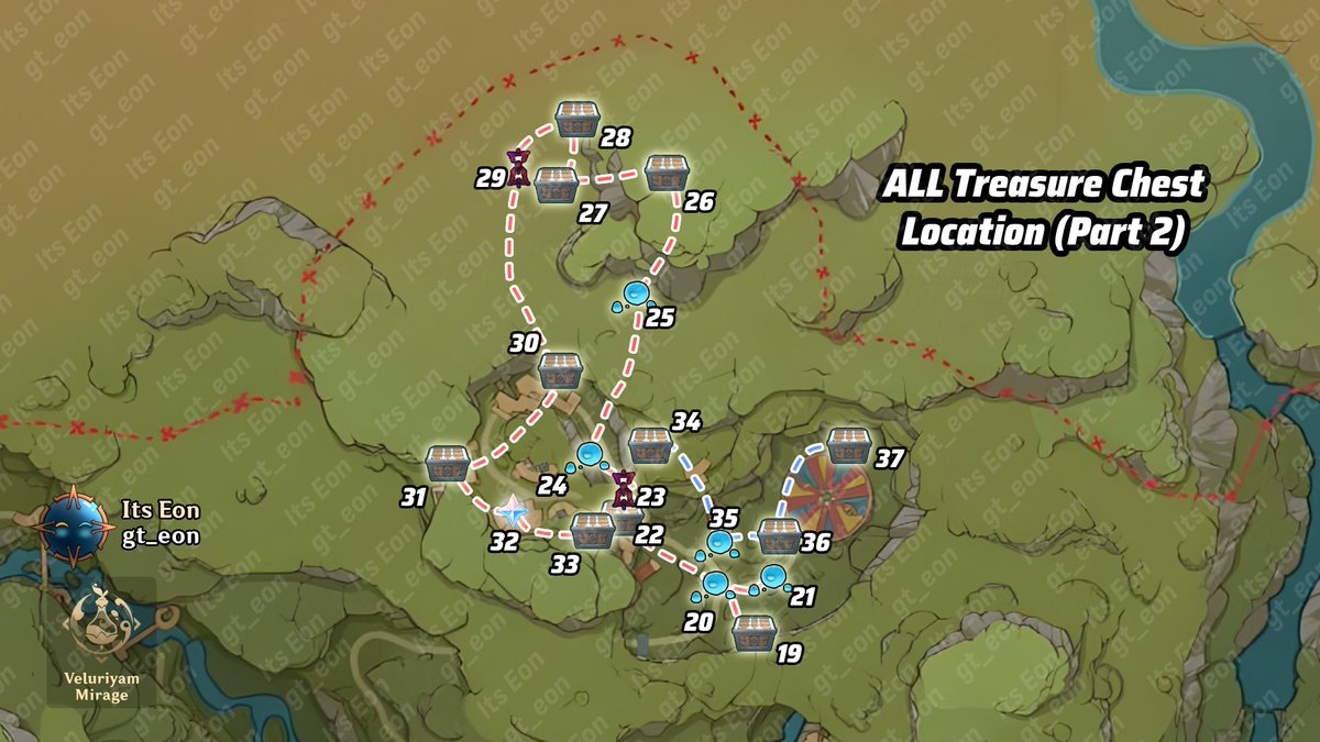 gt_eon's tweet photo. ALL TREASURE CHEST LOCATIONS &amp; JOYEUX VOUCHER (PART 2)🔥🔥🔥

If you have any problems with one chest in specific, you can use the videoguide! I hope it help's you !🦾(1/3) 

🔷Video: https://t.co/I7YOHp94ww

#GenshinImpact https://t.co/QNY0GooNoh