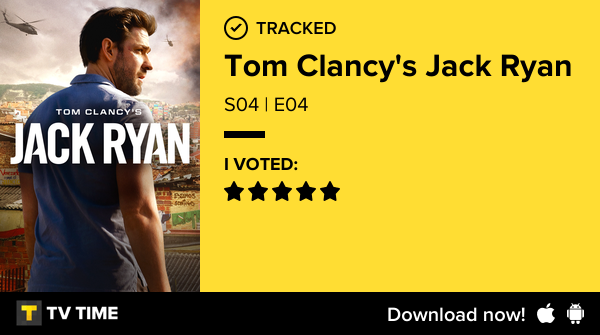israelmdesign's tweet photo. Eu acabei de assistir o episódio S04 | E04 de Tom Clancy's Jack Ryan! #tomclancysjackryan  https://t.co/WQz6NDHWUb #tvtime https://t.co/8LC9e6HYhD