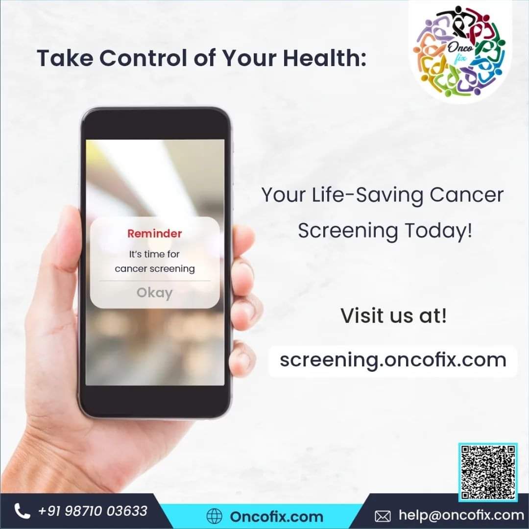 oncofix_'s tweet photo. 📣 Don't Wait, Take Charge of Your Health! 📅

Connect Us:-

Mail:- help@oncofix.com
Call us at:- + 91 98710 03633
Visit Our Website :- https://t.co/0zBoGuaE98 
Oncofix Screening :- https://t.co/2XGUEA7Q4W 

#oncofix #takecontrol #cancerscreening #earlydetection #healthmatters https://t.co/9wUxzVOTjr
