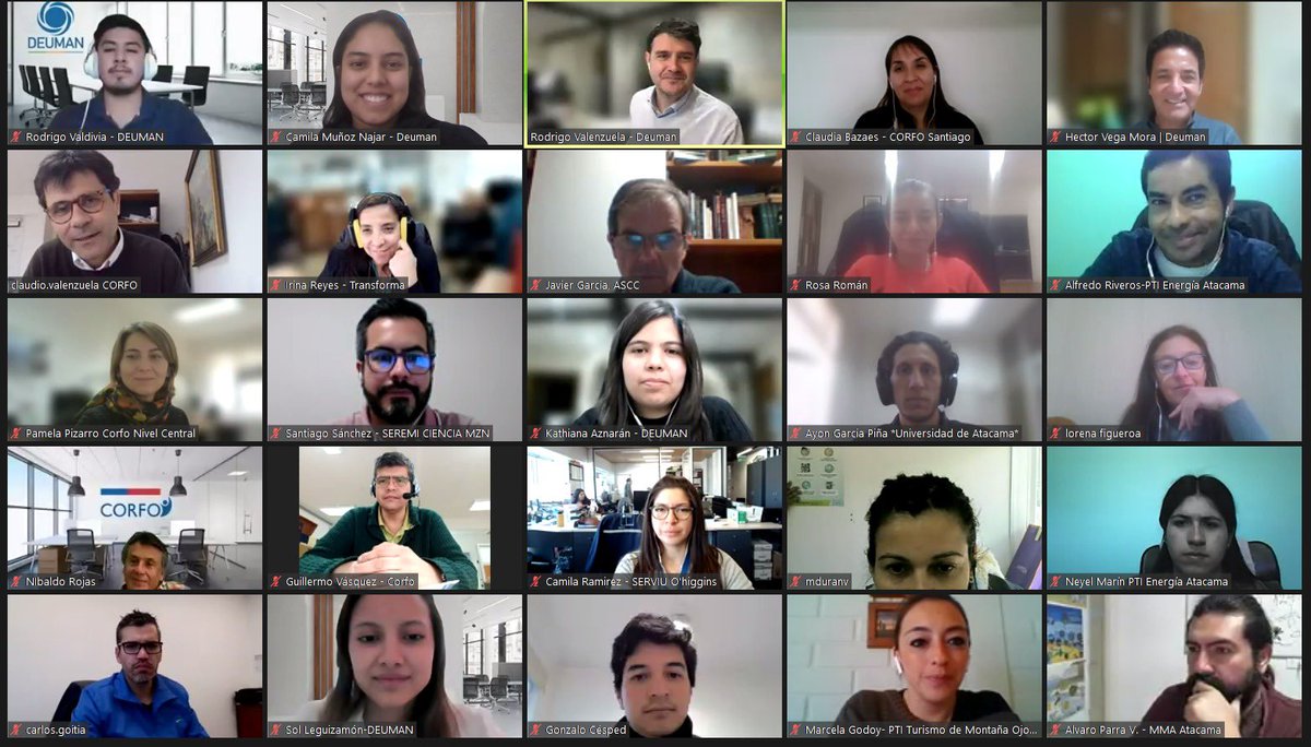 Hoy con el #ecosistema de #atacama avanzando en la hoja de ruta de #CambioClimatico  <a href="/CorfoTarapaca/">Corfo Tarapacá</a> <a href="/CMNUCC/">ONU Cambio Climático</a> <a href="/cemaggi/">Claudio Maggi</a>