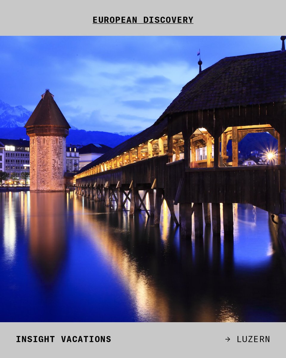 travelbybwd's tweet photo. European Discovery | @insightvacations | Day 12 | Lucerne | Switzerland ๐จ๐ญ | Travel by bwd
#Luzern #Lucerne #EuropeanDiscovery #InsightVacations #TheManInTheFrontSeat #TravelBybwd #Travel #TravelPhotography #Wanderlust #Instatravel #Travelgram #Travelling #Traveller #Traveling https://t.co/7i4KDyMMEE