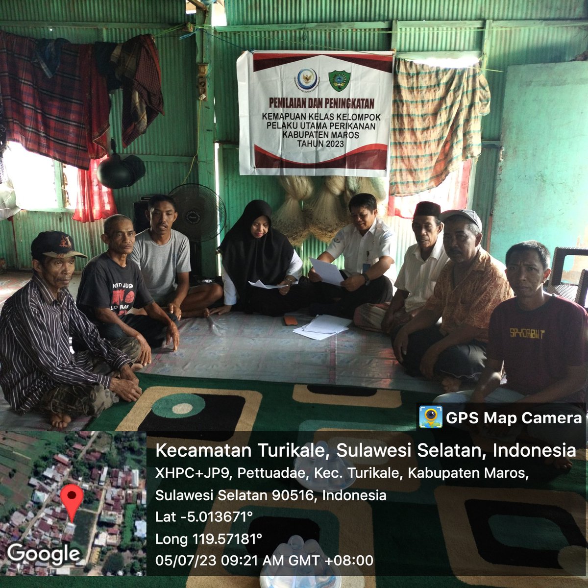 PiterSumule's tweet image. Maros 5/7/2023.Pither Suhkan Kab.Maros di KUB Kandea Jaya.Kec.Turikale Penilaian Kemampuan Kelas Kelompok Pelaku Utama Perikanan.
#Giatluhkansatminkalmaros
#lapor
#bppsdm_kp
#BRPBAP3Maros