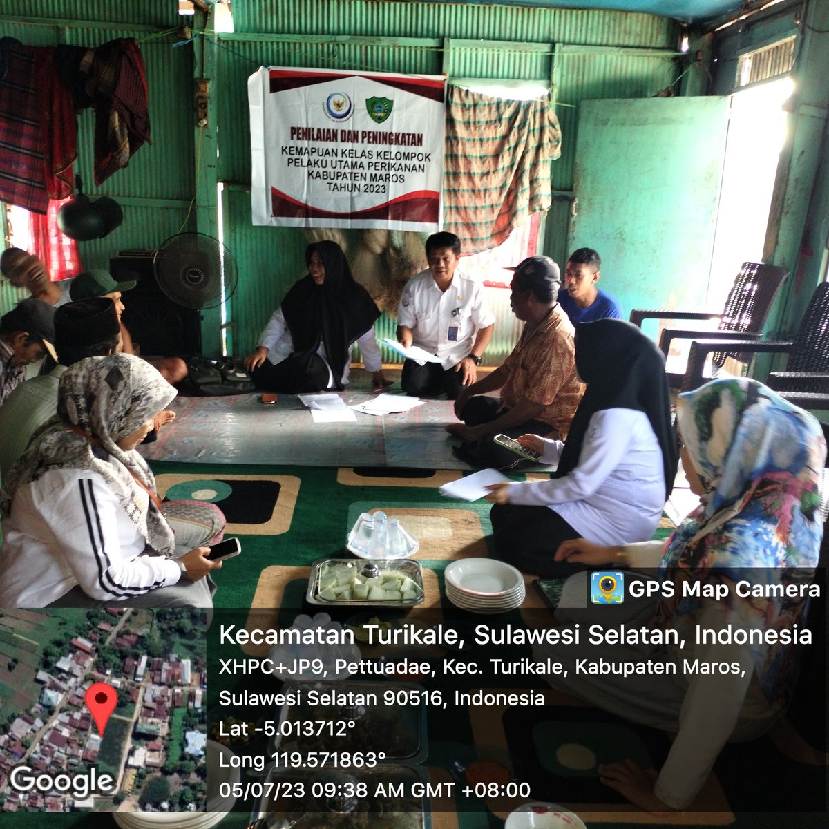 PiterSumule's tweet image. Maros 5/7/2023.Pither Suhkan Kab.Maros di KUB Kandea Jaya.Kec.Turikale Penilaian Kemampuan Kelas Kelompok Pelaku Utama Perikanan.
#Giatluhkansatminkalmaros
#lapor
#bppsdm_kp
#BRPBAP3Maros