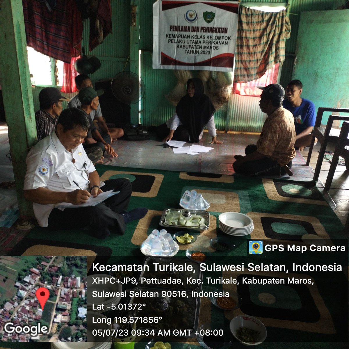 PiterSumule's tweet image. Maros 5/7/2023.Pither Suhkan Kab.Maros di KUB Kandea Jaya.Kec.Turikale Penilaian Kemampuan Kelas Kelompok Pelaku Utama Perikanan.
#Giatluhkansatminkalmaros
#lapor
#bppsdm_kp
#BRPBAP3Maros