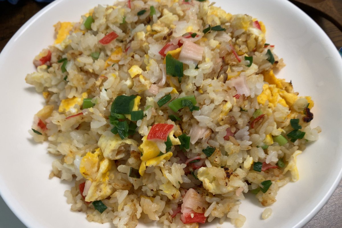 tiktokの炒飯、うまい。 https://t.co/Aa3EwpzfBl