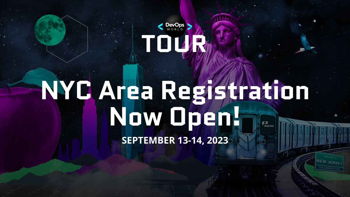 CloudBees's tweet photo. Join the most anticipated DevOps event of the year this September! Get inspired by expert keynotes, interactive workshops, and unparalleled networking opportunities. Register now to take your DevOps experience to the next level! #DevOpsWorld #DevOpsConf https://t.co/lADil0p5PG https://t.co/VkEAcsNl2O