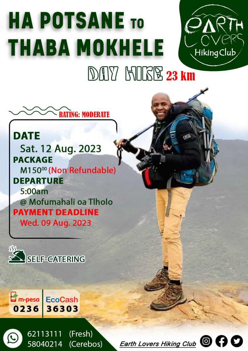 Earth Lovers Hiking Club (@earthloversh) on Twitter photo Let's go HIKING 👩🦯👨🦯
📍Mohales Hoek
<a href="/Setlo0000/">setlokoane</a>
R+<a href="/RED76378285/">Wriley</a>
<a href="/PortiaSekoati/">Posh♡</a>
<a href="/Motlatsi_RC/">Motlatsi Rakolobe</a>
<a href="/Makate_Maieane/">Tamati</a>
<a href="/visitlesotho/">Lesotho Tourism</a> Let's go HIKING 👩🦯👨🦯
📍Mohales Hoek
<a href="/Setlo0000/">setlokoane</a>
R+<a href="/RED76378285/">Wriley</a>
<a href="/PortiaSekoati/">Posh♡</a>
<a href="/Motlatsi_RC/">Motlatsi Rakolobe</a>
<a href="/Makate_Maieane/">Tamati</a>
<a href="/visitlesotho/">Lesotho Tourism</a>