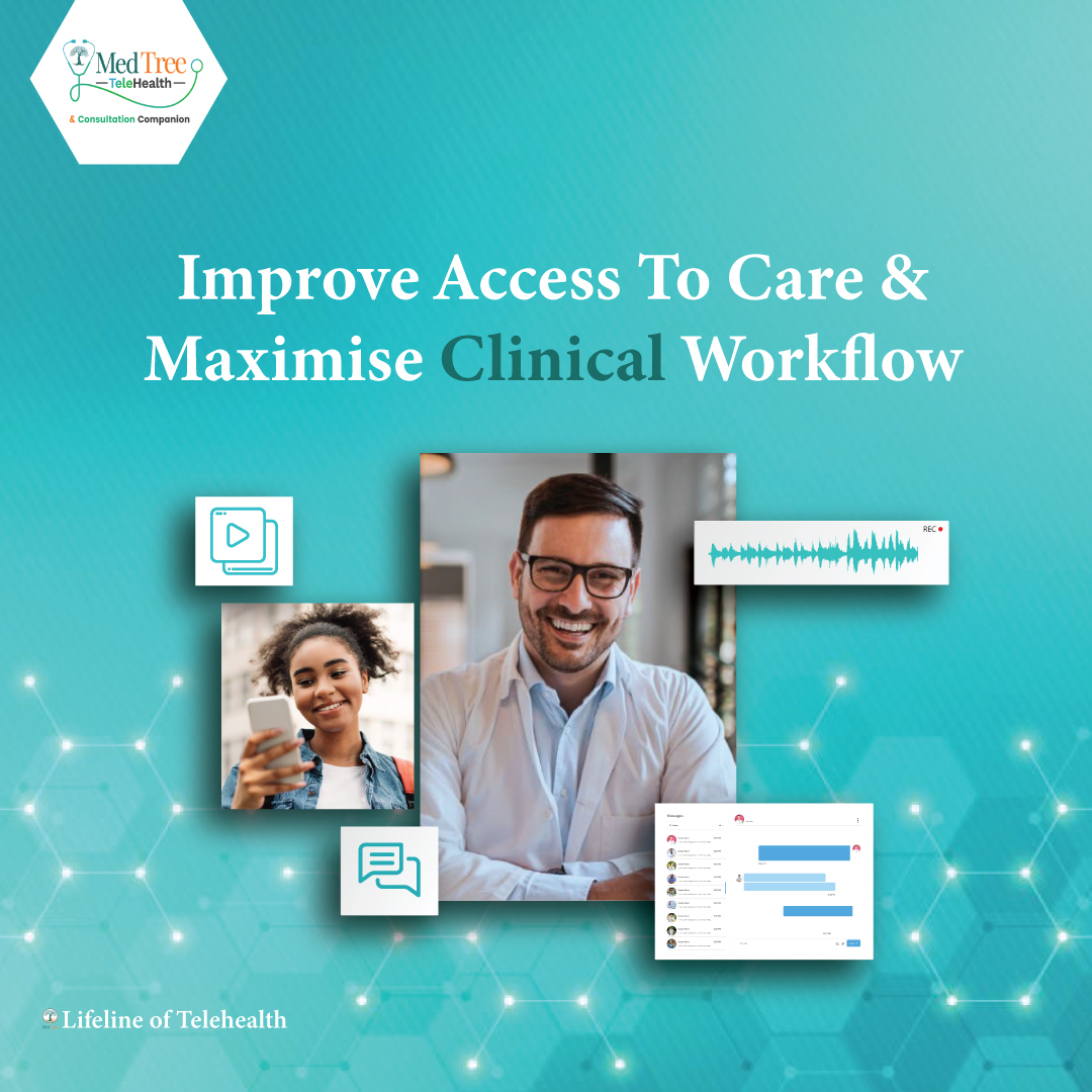ConsultCmpanion's tweet image. #MedTreeTelehealth transforms access to care and streamlines #clinicalworkflow.
Follow us for more updates 👍
#InnovativeHealthcare #DigitalHealth #ConvenientCare #Australia