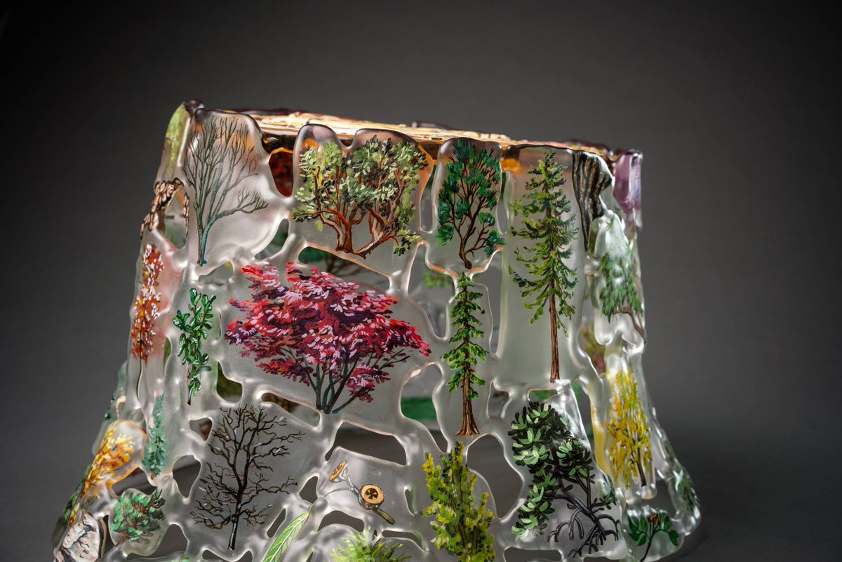 WomensArtForAll's tweet photo. Ginny #Ruffner (.@GinnyRuffner) •Catalogue From The Woods• #WomensArt #ArtByWomen #WomenArtists https://t.co/lIqvym1vCD