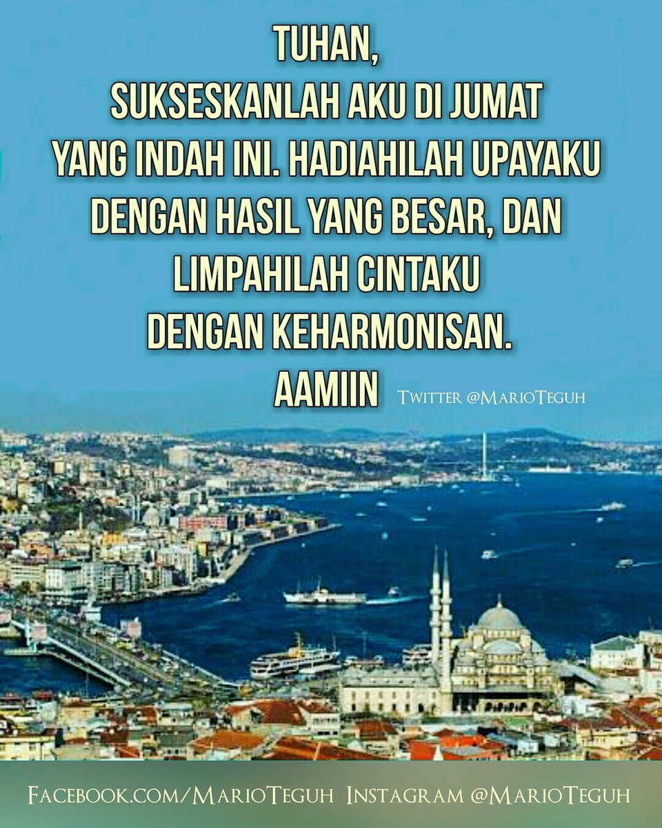 marioteguh's tweet photo. Aamiin ... 🙏💝🙏

#doa #JumatBerkah  #doapagi #motivator #motivatorindonesia #motivasi #inspirasi #MTGW  #inspirasihidup #MarioTeguh  #stayhealty #rezeki #MarioTeguhTV #rezeki #berkah #keluarga #Aamiin https://t.co/XWHTp5Bxt3