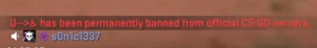 amxn_P's tweet photo. cheater got banned 4 rounds later, maybe VAC works :D