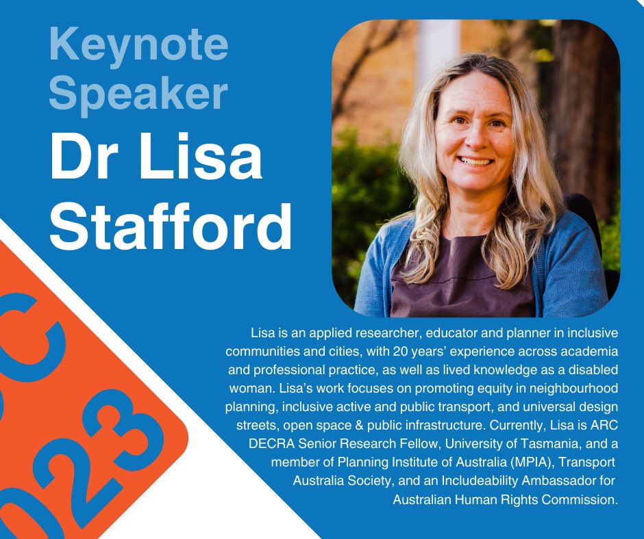 AWCC (@walkcycleau) on Twitter photo We’re so excited to announce our first keynote speaker, <a href="/Dr_LisaStafford/">Lisa Stafford</a> !
Registrations open, link in bio.
#awcc2023 We’re so excited to announce our first keynote speaker, <a href="/Dr_LisaStafford/">Lisa Stafford</a> !
Registrations open, link in bio.
#awcc2023