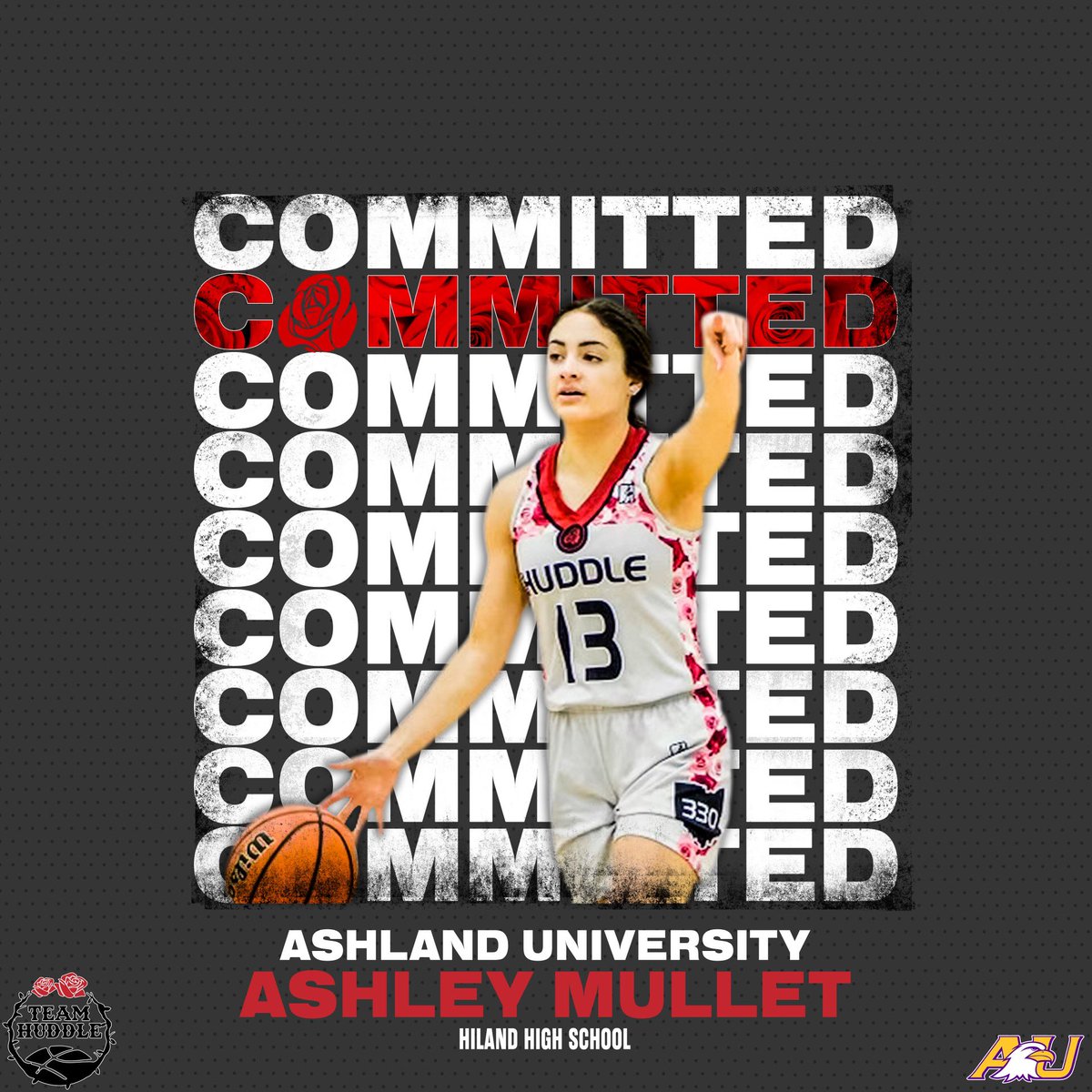 Team Huddle Family (@teamhuddlebball) on Twitter photo Congrats to <a href="/ashleyjmullet/">Ashley Mullet</a> (Hiland HS) on her recent commitment to <a href="/AshlandWBB/">Ashland Women’s Basketball</a>! 🌹🌹🌹 Congrats to <a href="/ashleyjmullet/">Ashley Mullet</a> (Hiland HS) on her recent commitment to <a href="/AshlandWBB/">Ashland Women’s Basketball</a>! 🌹🌹🌹