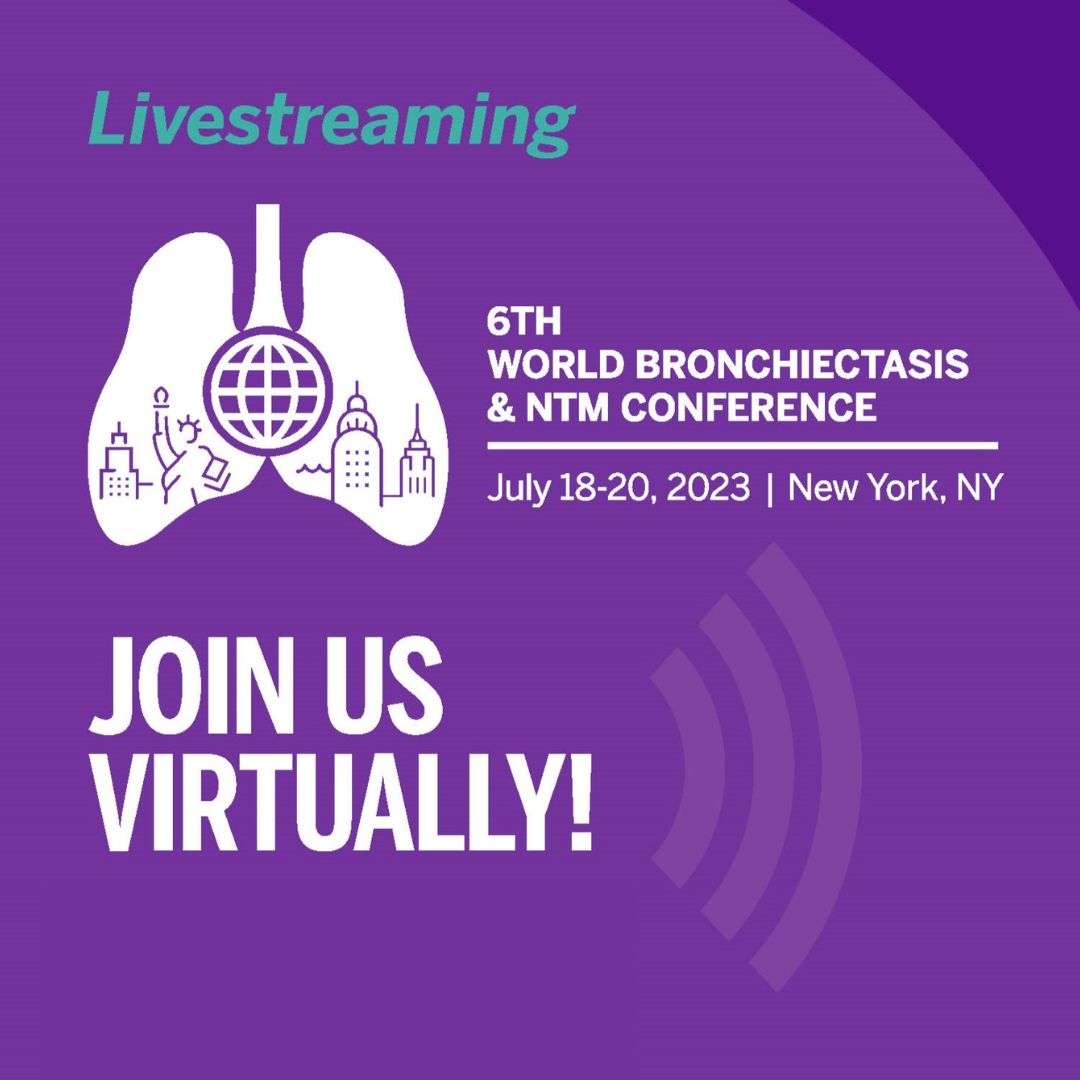 World Bronchiectasis & NTM Conference tweet media