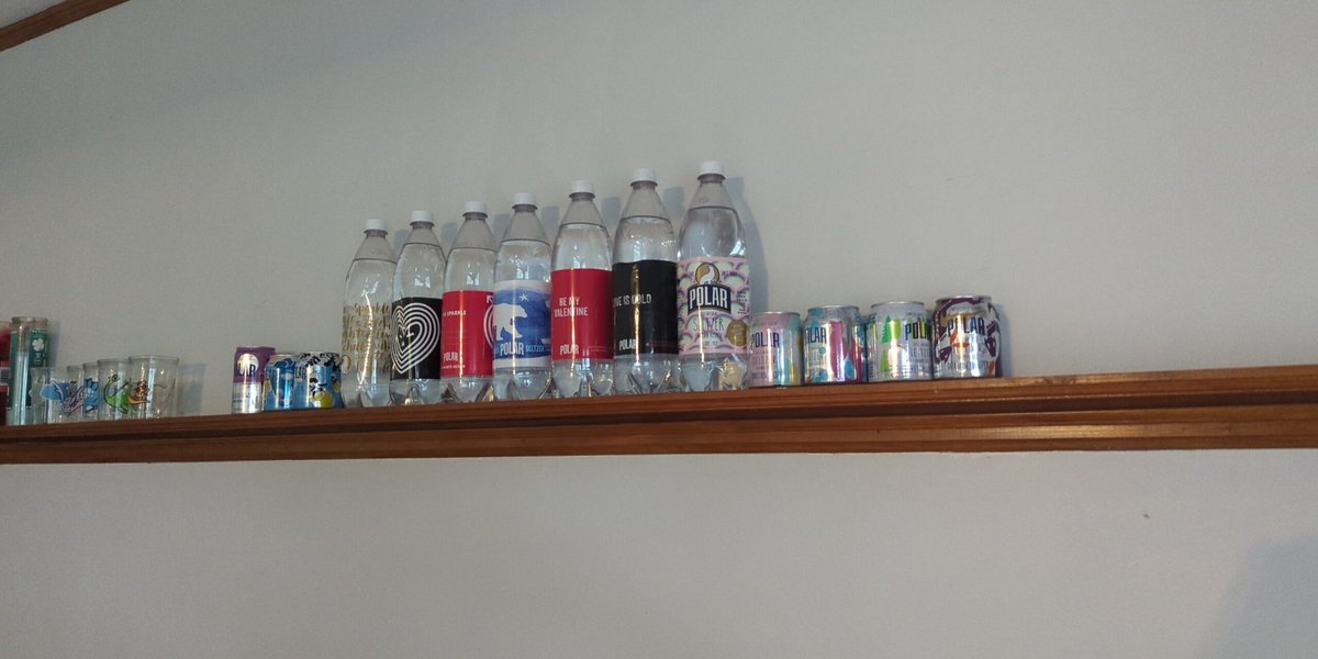 Kraftastic's tweet photo. @joshgondelman @Slate When you live in Worcester a @PolarSeltzer shrine is mandatory https://t.co/3FkUr1o6Rp
