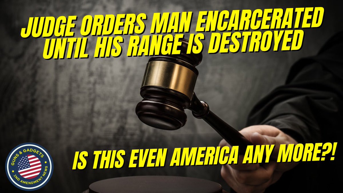 Guns_Gadgets's tweet photo. BREAKING: Vermont Orders Man To Jail So Town Can Destroy His Ranges (Private Property)
https://t.co/48JoG3fDTG https://t.co/KKrea1UFzB