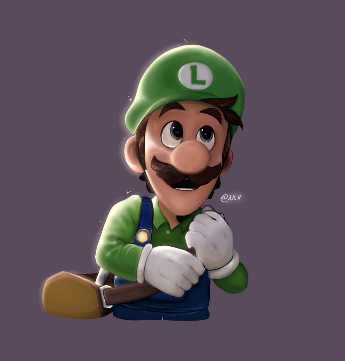 AFTER WEEKS, MY BOY IS DONE! 🛐💖 This is also a reminder of how inconsistent my colouring is 💀 HOPE YOU LIKE IT IT TOOK FOREVER :D < #luigi #luigifanart #SMB #mariomovie >