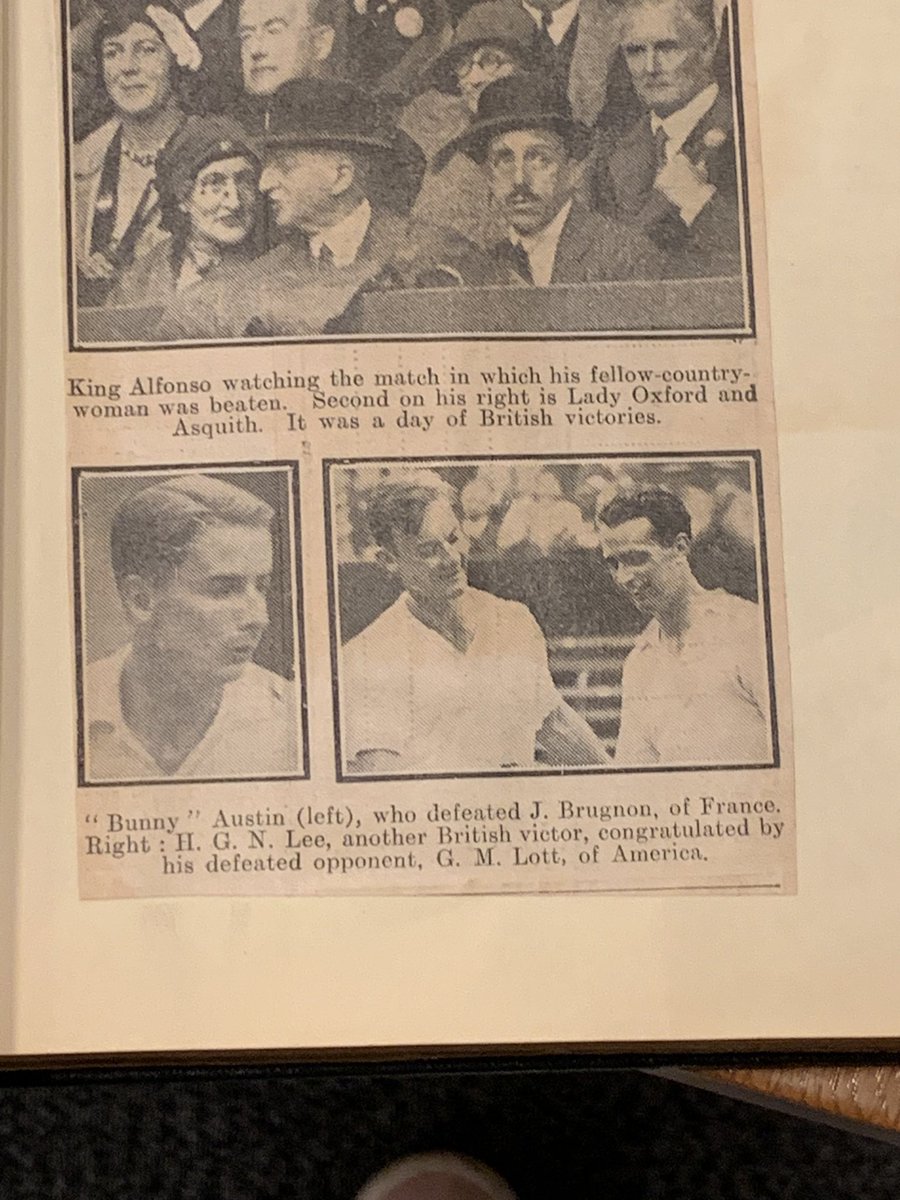thaddohrn's tweet photo. How Cool! DePaul Tennis Alum Michael Ulbert went to the Wimbledon Library and shared some great pictures of DePaul legend coach George Lott https://t.co/lj7FHPIdZc