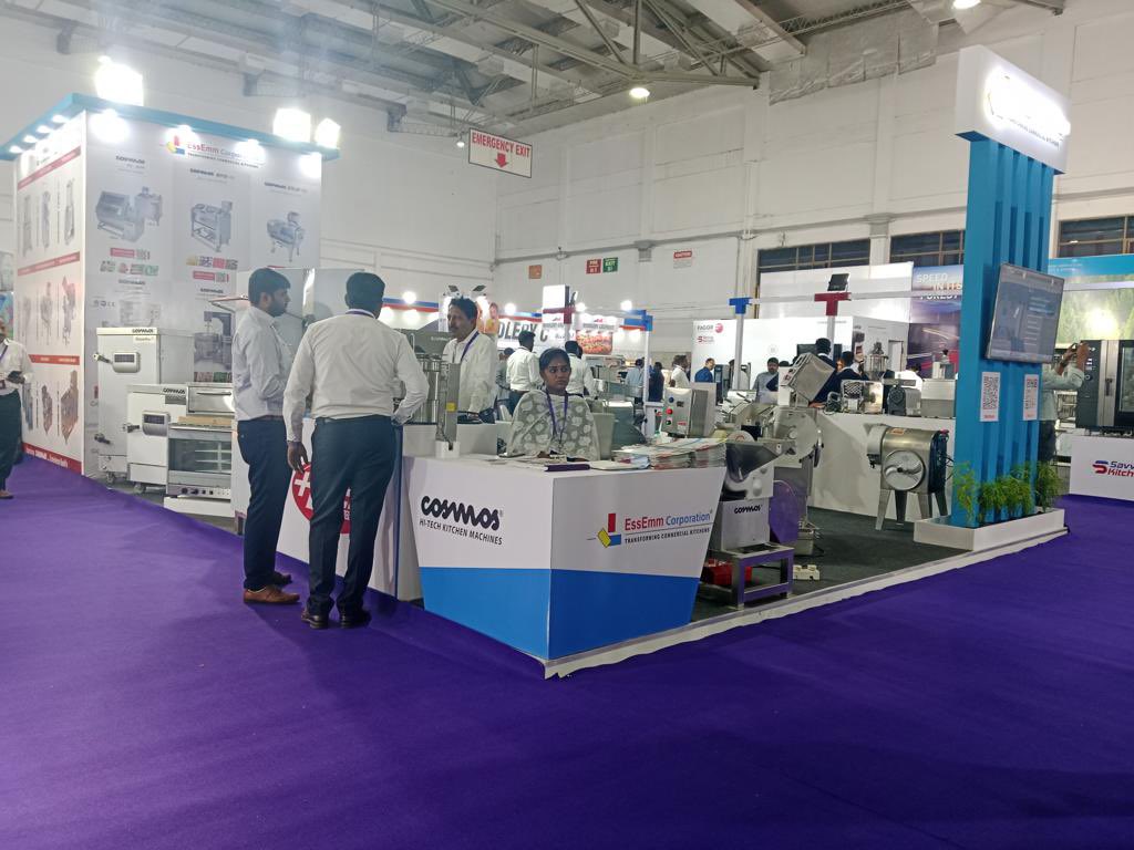 #HORECA food processing and catering equipment trade show happening at #codissia coimbatore from July 5th to 7th. @essemmgroup @HandCNews @FoodFood. Visit us on essemmindia.com
