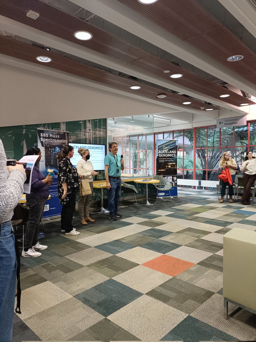 A few pictures from the Ask a question event we were lucky enough to share with <a href="/AucklandGenomic/">Auckland Genomics</a> and Auckland Mass spectrometery