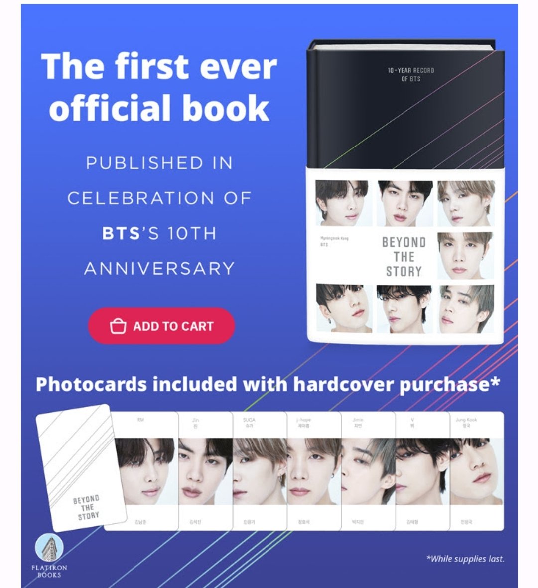 #Army 👀 Where y'all at? Pre-order #BTS first book ASAP! bookshop.org/a/7430/9781250…