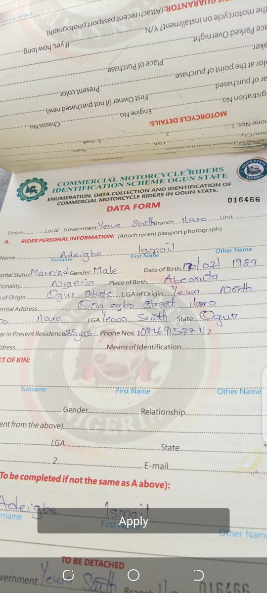 Isalio4's tweet image. Governor @dabiodunMFR please rescue the indigen from the so called union #Riders permits, they extusthing people all in the name of state government, we had it as been banned 🚫 under ur administration, but they are still there. #5,500. To obtain the permit. Especially in #ILARO