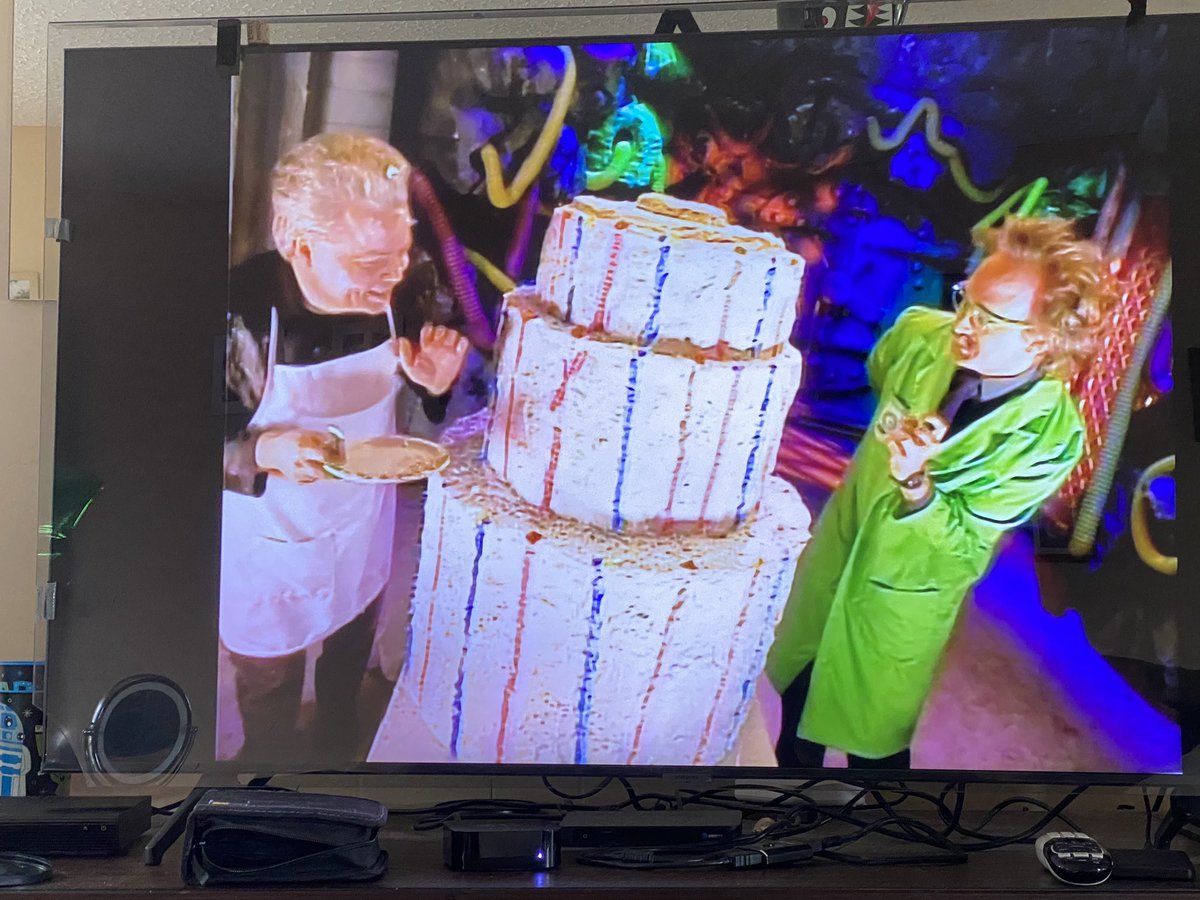 quilterina's tweet photo. Tonight? Roll for #MST3K brings us “I Accuse My Parents” So,push the button Duncan Hinder and let’s see that essay about yer mom.  
@FrankConniff @TraceBeaulieu https://t.co/kywn4vlPdw