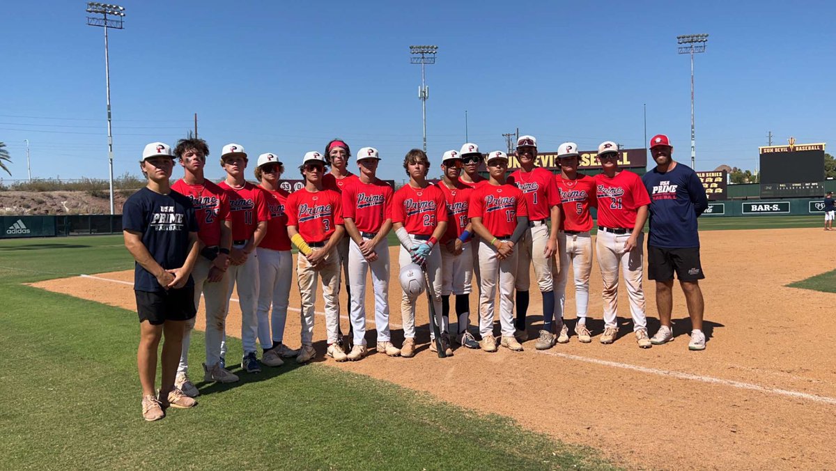 brayden_higby_2's tweet photo. Thank you to @BUSShowcase for a great weekend and. a great experience at ASU. Had a few knocks including this double in the championship. Almost took home a W but great job to my team. #uncommited https://t.co/mFoYUdbkTk