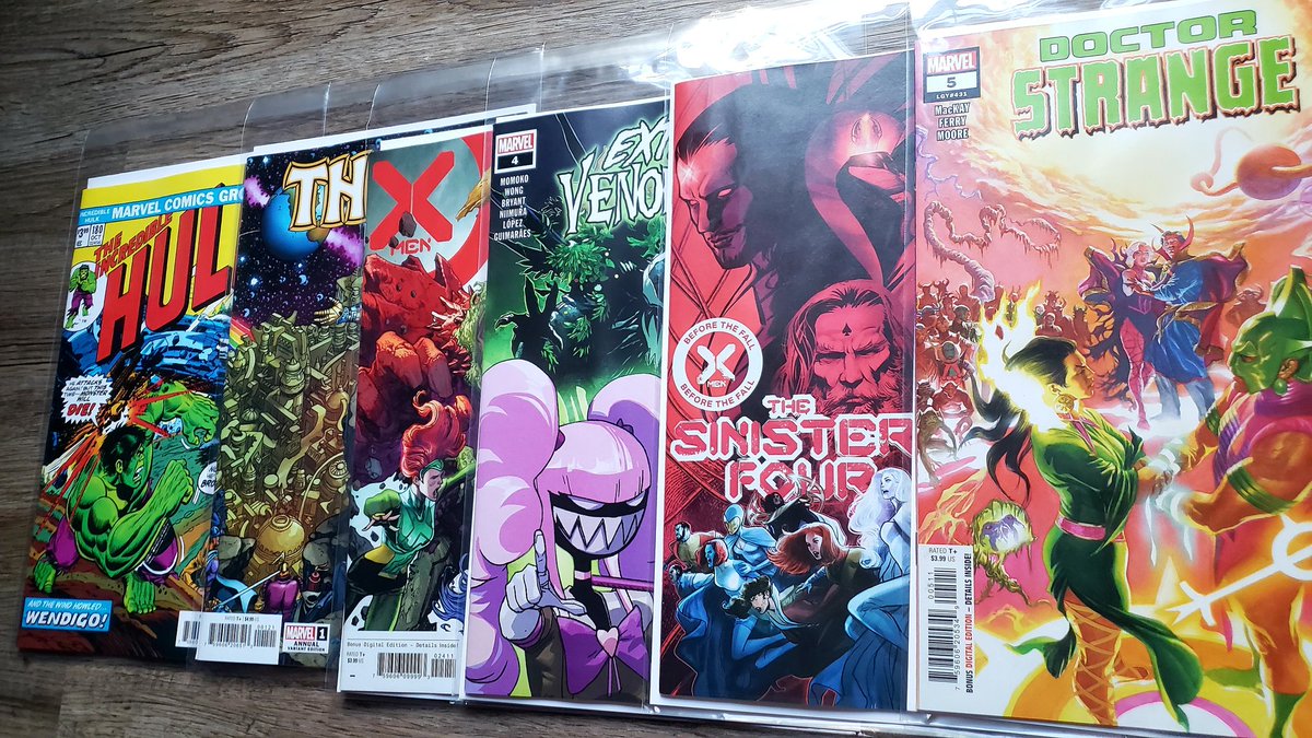 comics_chasing's tweet image. This weeks haul from @Marvel #comicbook #comicslife #marvel