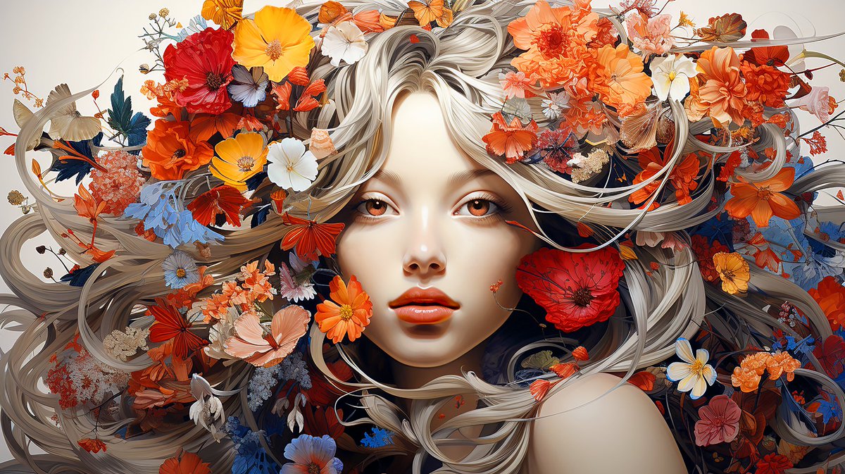 The Flower Girl
#AIArtworks #midjourney #stablediffusion