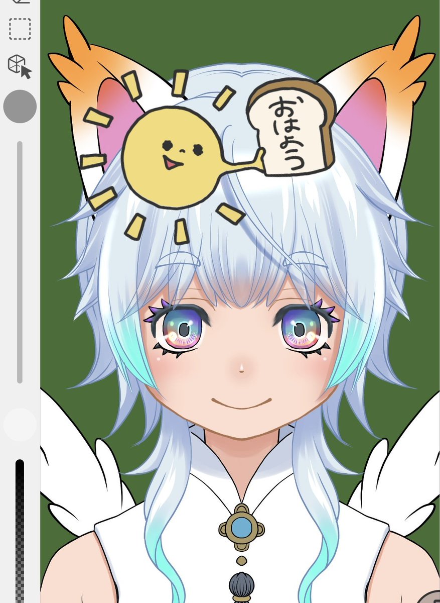 おはいお🌞 アバター作成を仕事として請け負えたらな〜とLive2Dの練習用に描いとります。パーツ分け考えながら描くの大変やん🤤 もっと効率いいやり方あるに違いない…
#Live2DWIP