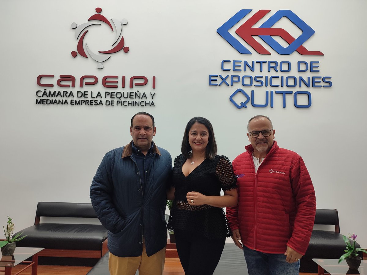 Reuniones de coordinación de la Directora  Ejecutiva de la CAPEIPI Karina Escobar con los amigos @Cristiandelalcazar y @Arellano_gsl , para lograr alianzas comunicacionales y productivas para las PYMES.

Siempre es posible hacer más
