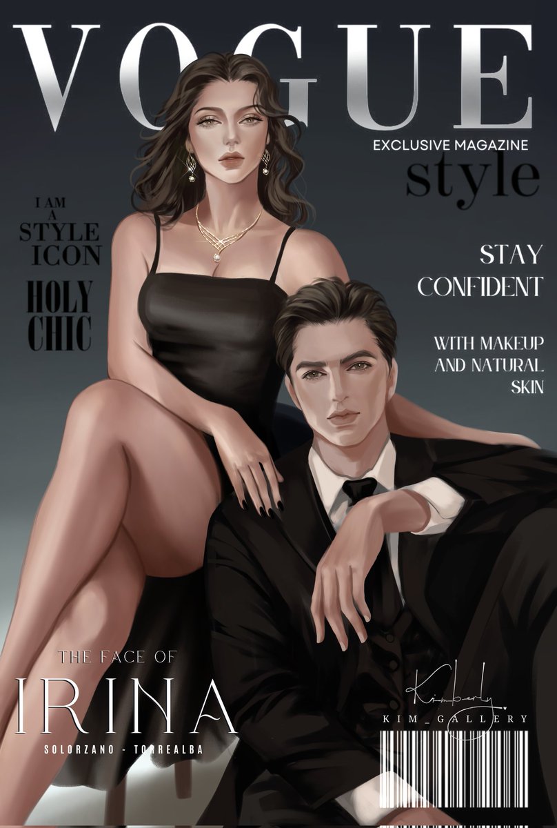 kim_gallery_'s tweet photo. Strike a pose! 

With their undeniable chemistry and visuals, Irina Gabrianna Solorzano and Beaumont Adams Torrealba look incredibly powerful in their latest magazine cover photoshoot.

Commissioned Artwork. Do no repost. Thank you! https://t.co/6c71w8xF1P