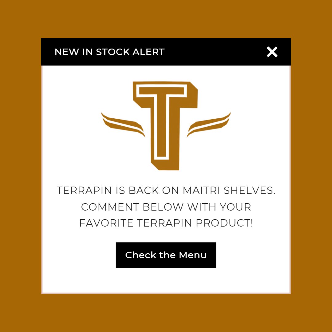 Terrapin is Back!🦚
Also, we are on Threads now!
#threadsapp #cannabiscommunity #terrapin #newinstock