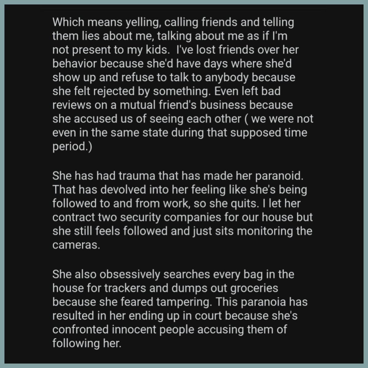 ask_aubry's tweet photo. So he told his kids his loneliness is more important than his children's mental health. 😒 https://t.co/gsJdQaaOZo