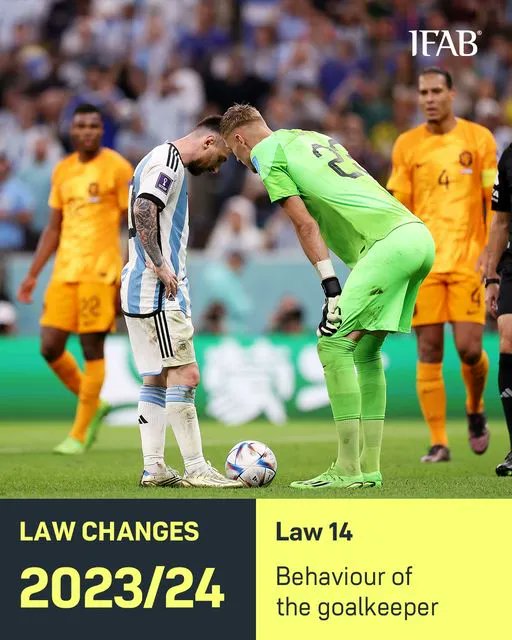 Official_RISRC's tweet photo. Remember that time in the World Cup when Emi Martinez danced, talked, and gestured at the opposing team's penalty takers like they were his personal TikTok audience? Pepperidge Farm remembers

#KnowtheLaws https://t.co/94J8VRnPig