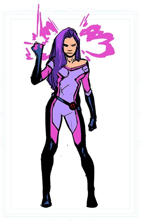 If #BetsyBraddock loses the #CaptBritain title, get her in touch with her psychic spy roots. While I’d prefer the #Psylocke moniker, she’d be able to pull off #Psyche if she wanted to.