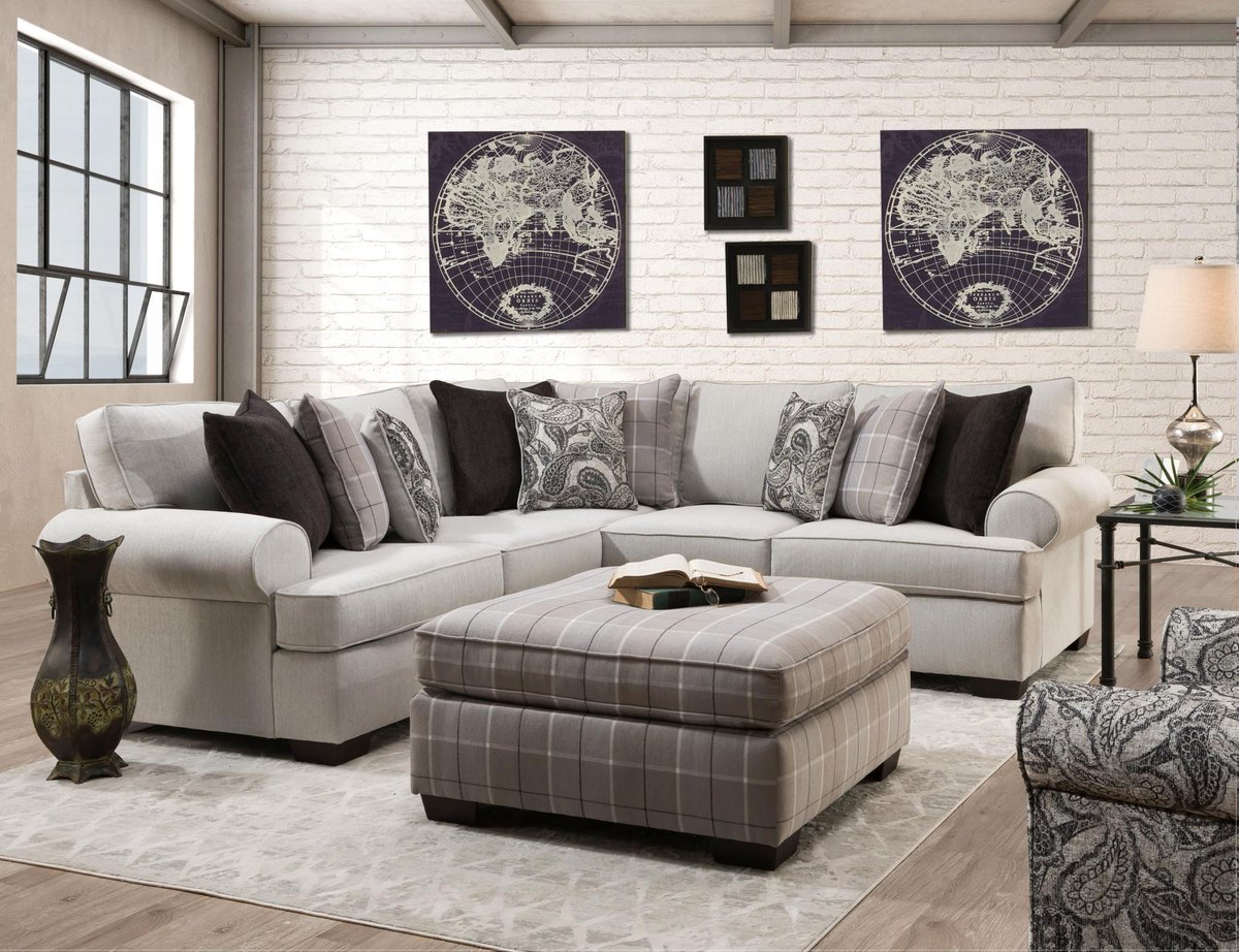 RoomsforLess's tweet photo. Attention, luxury seekers! 💼 Score this perfect sectional that will elevate your home decor to the next level. Save big on this must-have piece now - luxurious style with comfort that no one can resist. #StyleMeetsComfort #LuxuryDecor #PillowsOnSale https://t.co/g9yMbHR4YE