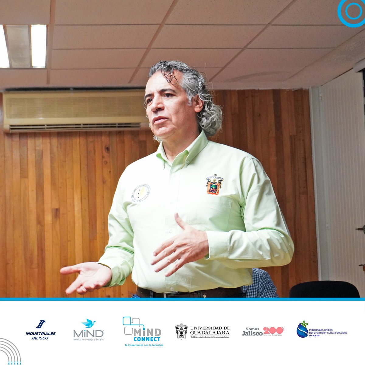 mindmexico's tweet photo. En el marco de las actividades de #MINDConnect y en alianza con el “Departamento de Madera, Celulosa y Papel, Ing. Karl Augustin Grellmann” del Centro Universitario de Ciencias Exactas e Ingenierías (CUCEI), realizamos el recorrido de industriales por sus instalaciones. https://t.co/6dg7R3dMXk