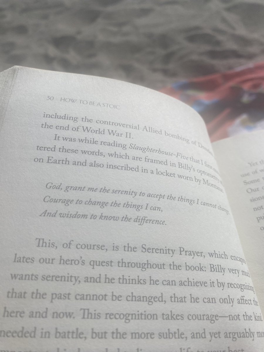 How to be a stoic #beachreading