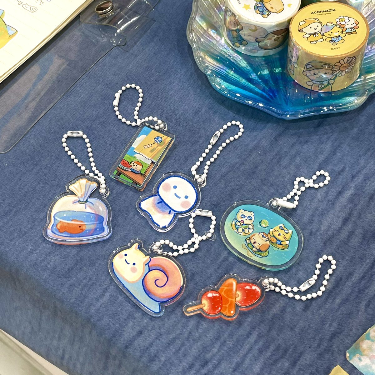 서일페 키링들🐠
한정수량 남아있어요!