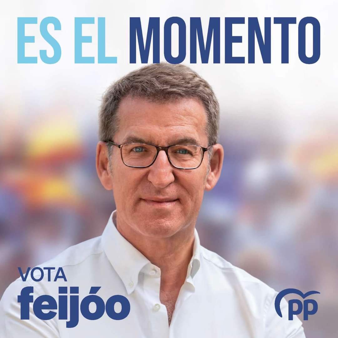 ppsanclemente's tweet photo. 💙 Arranca la Campaña de las Elecciones Generales 2023 🇪🇦

#EsElMomento del cambio en nuestro país, Feijóo es la única alternativa para echar a Pedro Sánchez y a todos sus socios anticonstitucionales de la Moncloa.
#EsElMomento
#VotaPP #VotaFeijóo #FeijóoPresidente https://t.co/XrAXv5g3oC