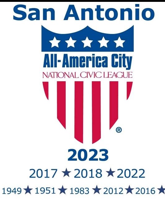 BexarCountyFES's tweet photo. 🏆 San Antonio was one of ten cities to receive the prestigious 2023 All-America City Award presented by the National Civic League. This year's awards focused on communities that authentically involved youth in their efforts and decision-making. https://t.co/5aktV8Z26i