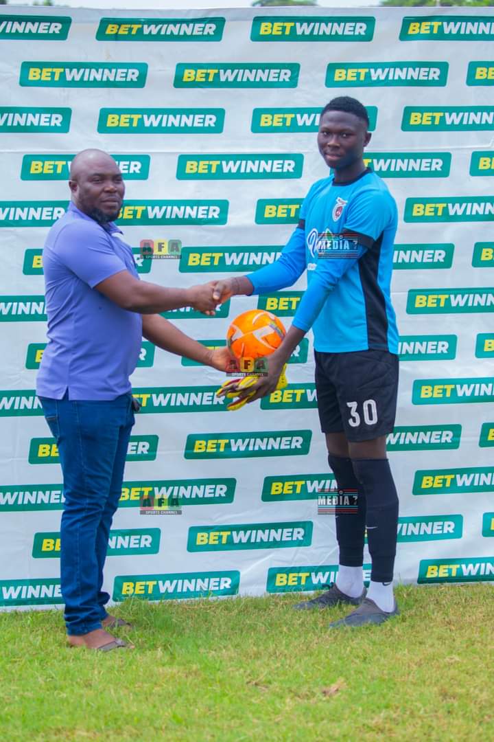 Accrarocketsac1's tweet photo. Abass Mohammed was the best goal keeper of the middle League match against Abor Arsenal

#ThePeoplesClub 

#GodOverEverything 

#ARA https://t.co/GDMPbI6a36