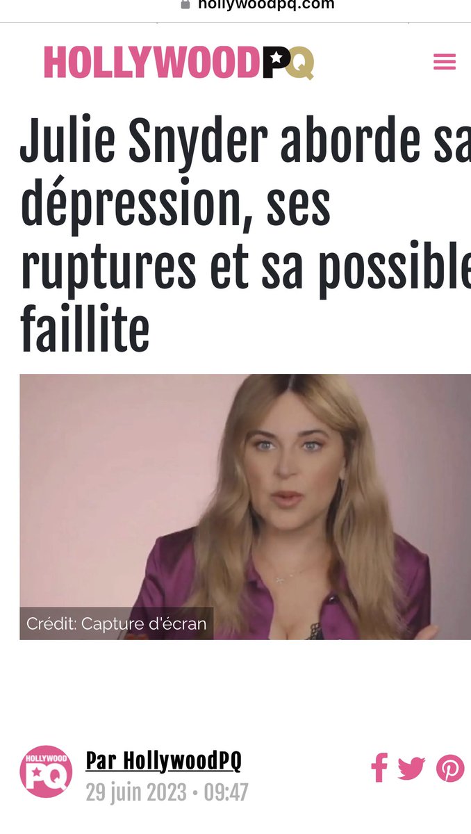 Pat77432407's tweet photo. FAILLITE..

« C’est sûr que les dernières années, j’ai été vraiment sur une mer très agitée, en pleine tempête du vent de face, tout arrachait. Je me suis séparée du père de mes enfants. Après ça, j’ai fait face à la faillite. J’ai surmonté la faillite, après ça j’ai revécu une séparation. 

Une dépression à travers ça, puis la grande insécurité financière, d’être responsable de pleins de mes collègues et de me demander si on allait s’en sortir et avoir un chèque de paie la semaine suivante», se livre Julie avec vulnérabilité. https://t.co/bAZOj7jfmW