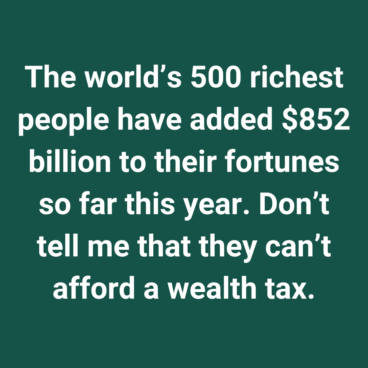 RBReich's tweet photo. That's an average of $14 million each day in the first half of 2023. Each. Day.

It's not radical to tax the rich. It's radical to allow this level of extreme wealth concentration to continue. https://t.co/4kdkk6Te0B