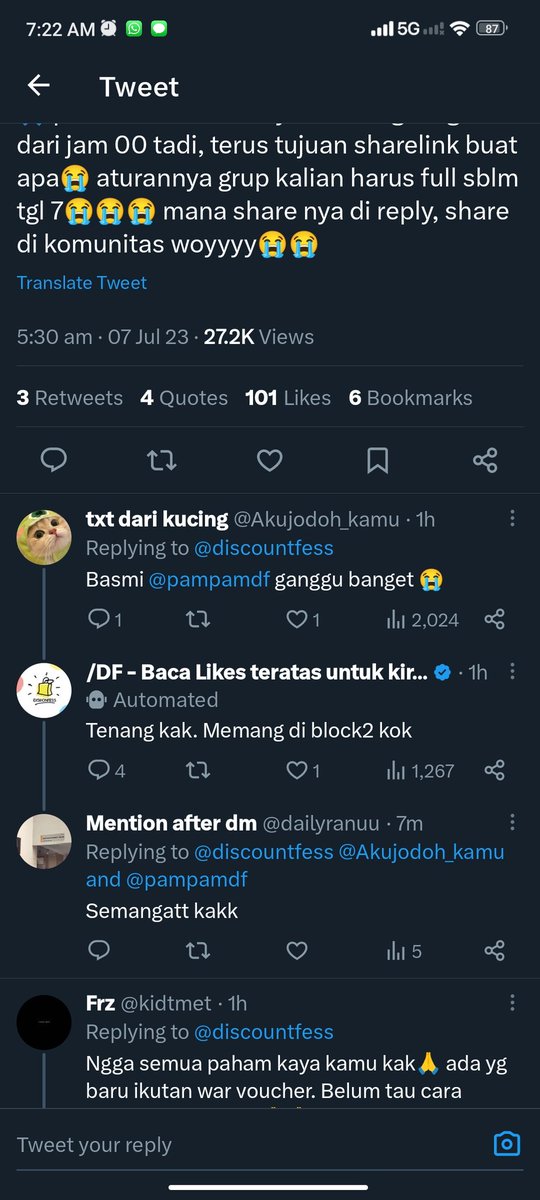 kanseoyaw's tweet photo. @kidtmet @discountfess TUH DI BLOCK HAHAHAHAHAHA SEMANGAT DEH LO https://t.co/73OMoAE4ZC