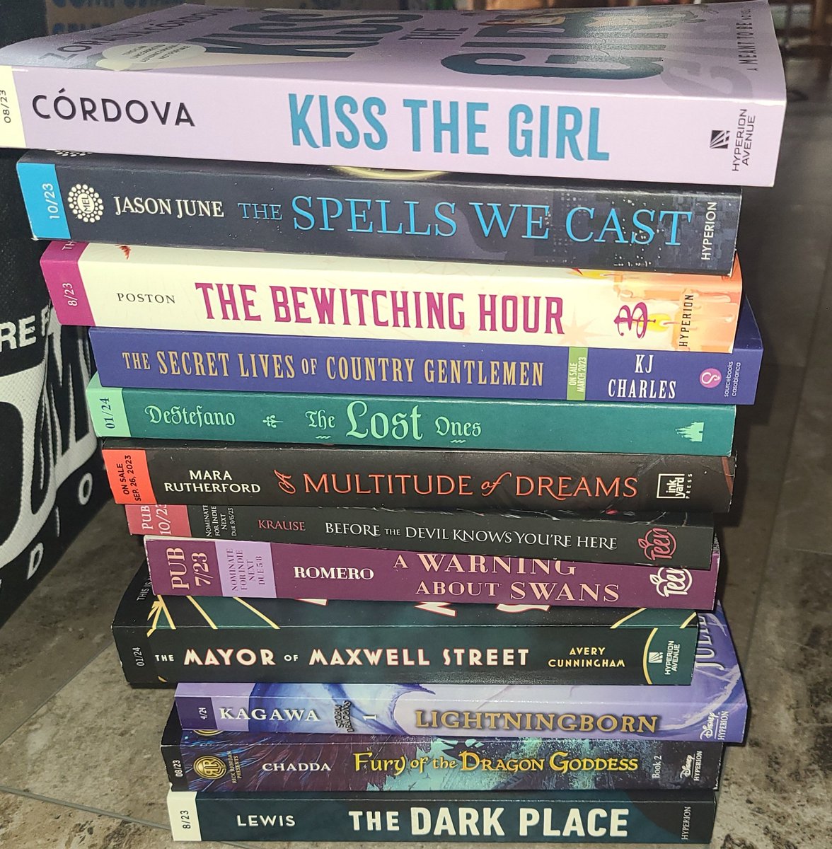 Chocolat_muse's tweet photo. #booksfortrade #arcsfortrade https://t.co/z6brLl75ex